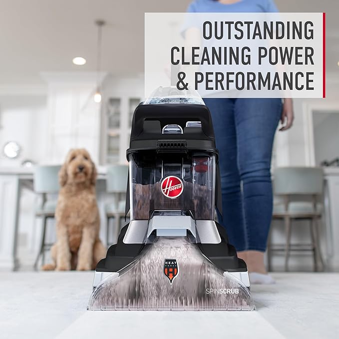 Hoover Oxy Pet Carpet Cleaner Solution, 50 oz., Ocean Breeze Scent, Deep Cleaning Carpet Shampoo Solution, Eliminates Urine Stains and Odors, Pair Carpet Cleaner Machine