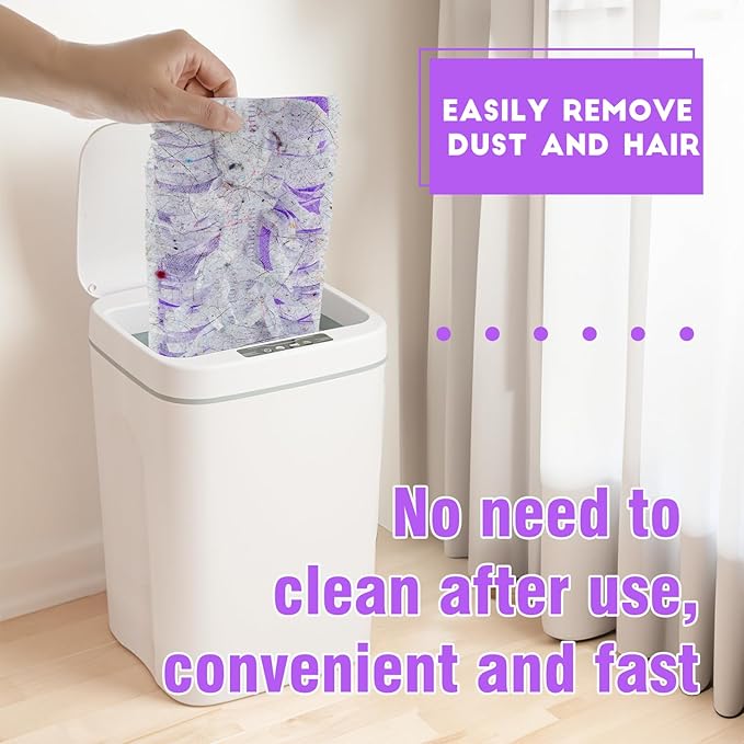 40 Count Disposable Heavy-Duty Power Mop Pads Refills for Swiffer Power Mop,Replacement Floor Cleaning Refills, Non-Washable & Unscented, Compatible with Swiffer PowerMop (Quick-Absorb, No Residue)