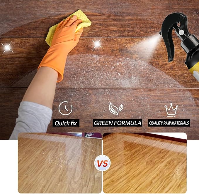 Natural Beeswax Care Spray & Restorer,Natural Beeswax Spray For Wood,Leather & Furniture Polish,Protective Conditioning Formula With Pure,Non-Toxic & Eco-Friendly (2Pcs)