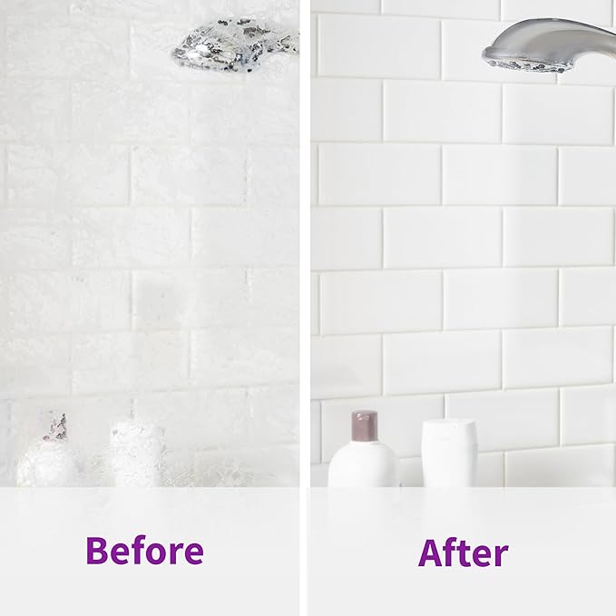 Rejuvenate Scrub Free Soap Scum Remover Shower Glass Door Cleaner Works on Ceramic Tile, Chrome, Plastic and More (2 Bottles x 24oz)