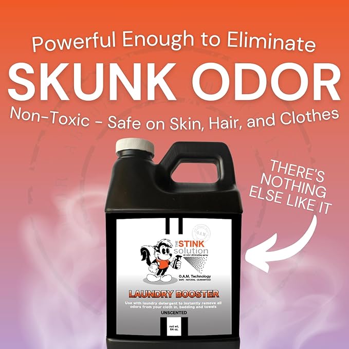 Laundry Booster Deodorizer For Strong Odor to Get The Sweat Smell Out of Clothes, Bedding, Towels, and All Fabrics - Bamboo Teak Scent - 1 64oz Bottle Laundry Supplies