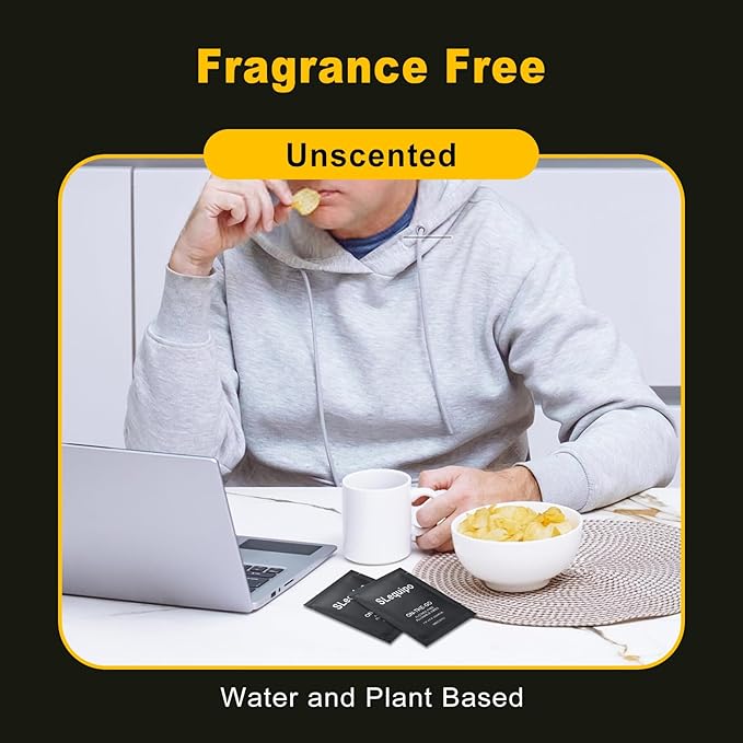 200 Pcs Fragrance Free, Plant Based Wet Wipes, Aloe Vera for Butt, Hands, Face Cleaning, Sufficient Quantity, Individual Wrapped, Portable Size, Ideal for Daily Use, Black