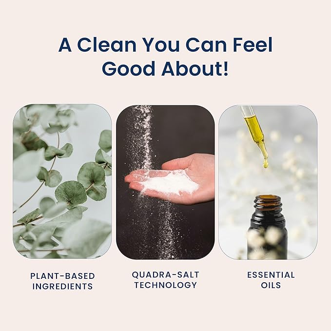 Toilet Bowl Cleaner - Heavy-Duty Stain Remover - Septic Safe, Plant-Based Formula - Fresh Peppermint Scent - 1 Refill (3oz) with Empty Refillable Bottle