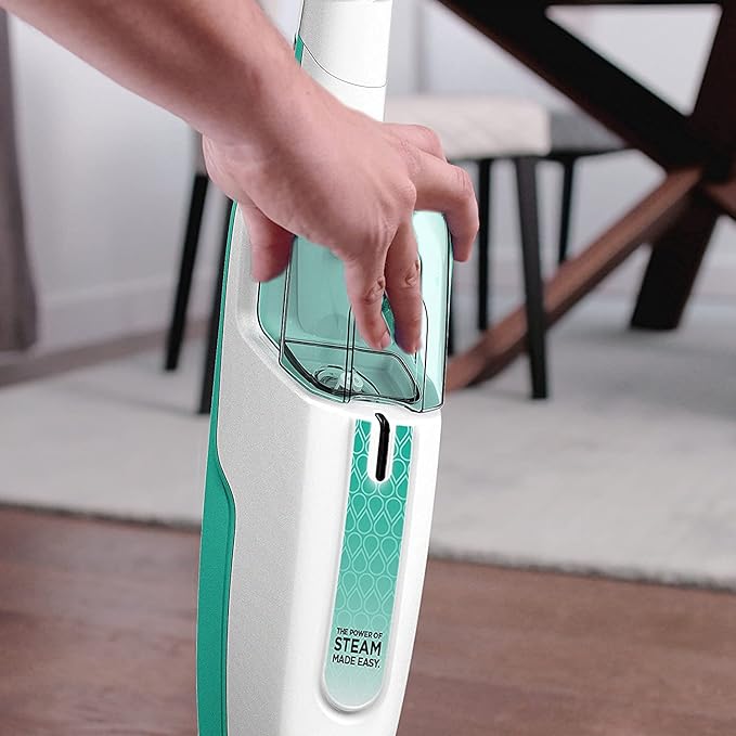 Shark Steam Mop S1000WM Hard Floor Cleaner With XL Removable Water Tank and 18-Foot Power Cord (Renewed)