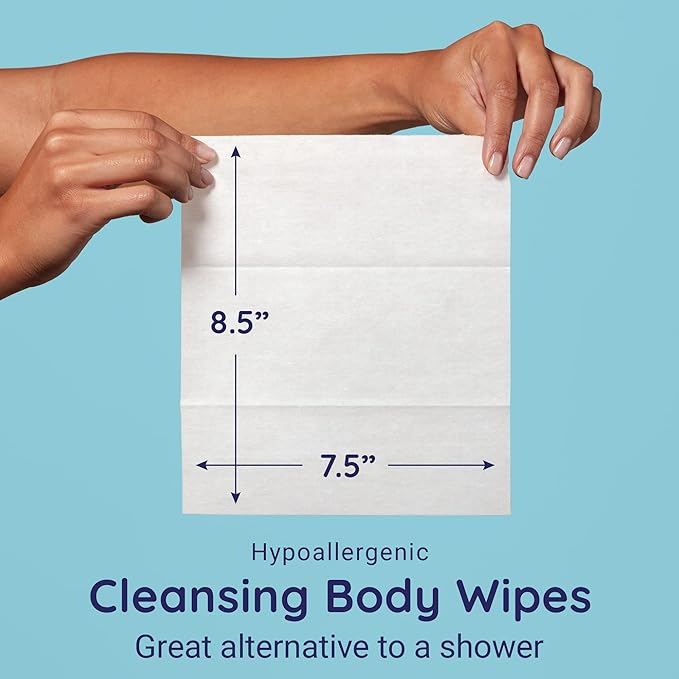 Wet Ones Body Wipes, Clean Scent Body Cleansing Wipes | Travel Size Wipes | 28 ct. (6 pack)