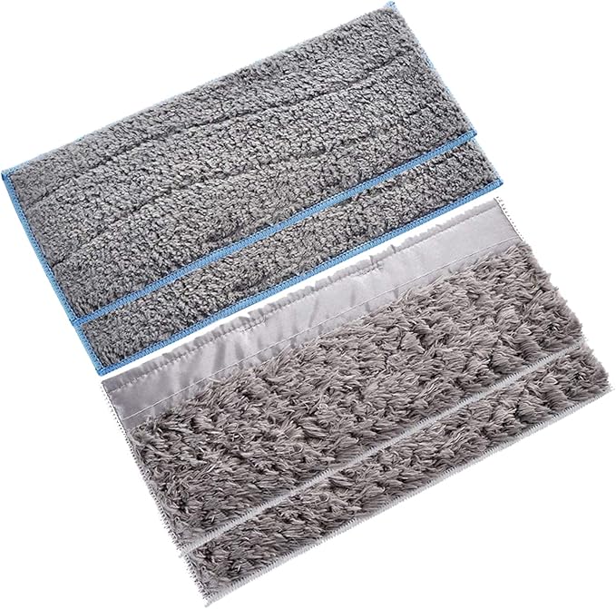 4Pack Washable and Reusable Dry Wet Mopping Pads Replacement Parts Compatible for iRobot Braava Jet m6 (6110) (6012) (6112) (6113) Ultimate Robot Mop Pads Accessories (2 Wet & 2 Dry Pad)