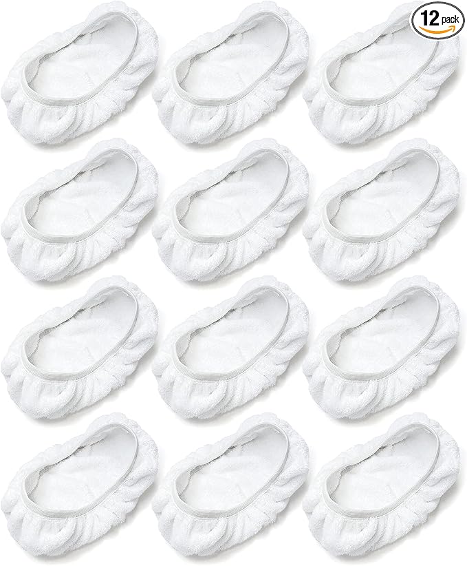 100% Cotton Terry Mop Pad 15x8 inch (12-Pack)