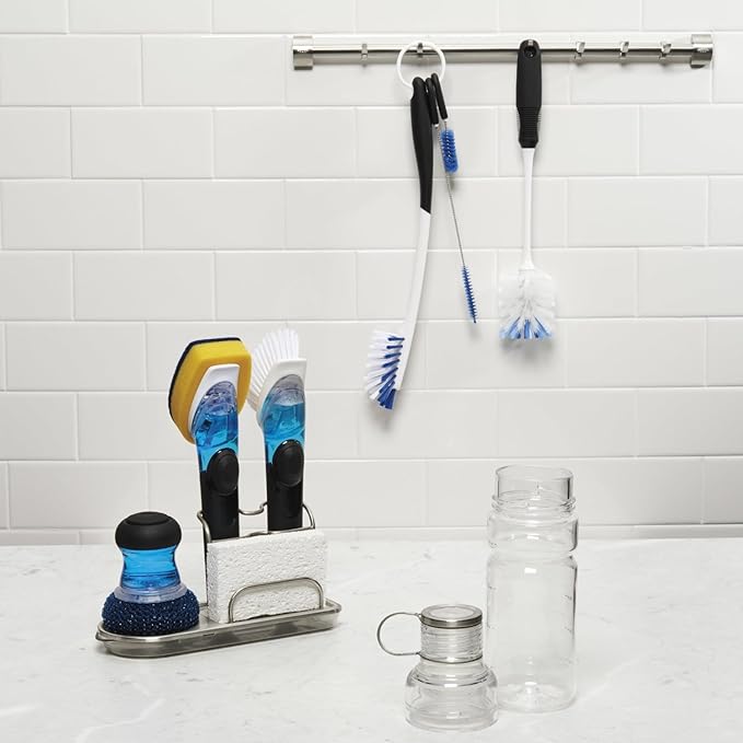 OXO Good Grips Water Bottle Cleaning Set,Blue