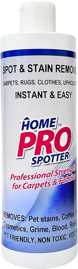 Stain and Spot Remover - Stain Remover for Clothes, Carpets, Mattress & Upholstery, Removes Pet Stains, Red Wine, Grease, Ink & Coffee - Safe For Oriental, Persian, Antique rugs 12 OZ