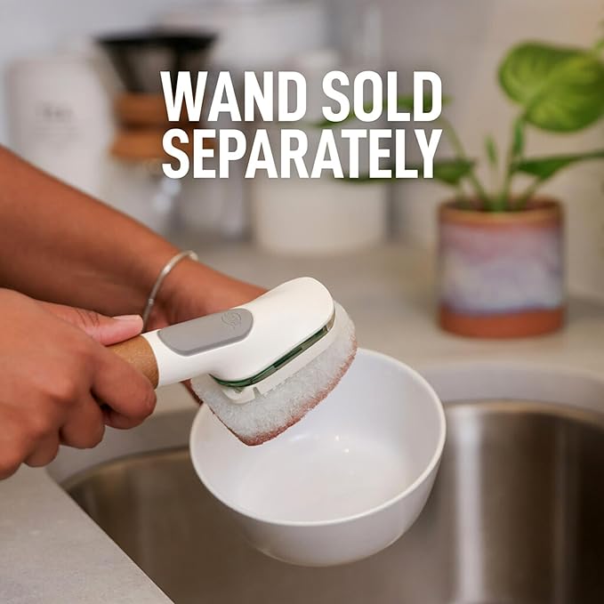Scotch-Brite Greener Clean Dishwand Refills 673GC-12, 12/3