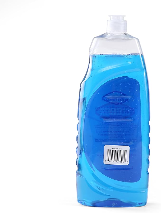 Clorox Liquid Dish Soap with Oxi in Fresh Scent, 40 Fl Oz | Bleach-Free Dishwashing Liquid Powers Through Grease to Wash Dishes and Clean | Ultra Concentrated Clorox Dishwashing Soap