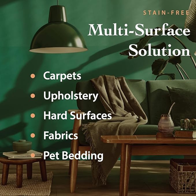 Ecology Works Anti-Allergen Solution - For Cleaning Home, Bedding, & Furniture Naturally with E book Tips