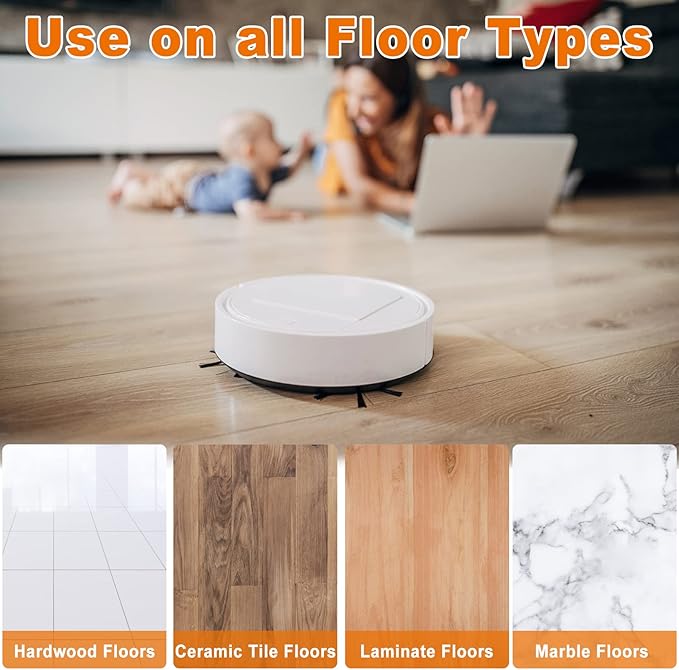 Disposable Mop Pads, 20pcs Wet Mop Pads, Fast Water Absorption, Easy Install, Compatible with Xiaomi Roborock S7, S7+, T7s, T7 Splus