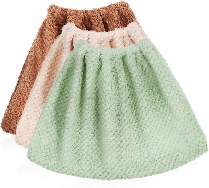 3pcs Multifunctional Lazy Broom Cloth Cover Broom Covers Broom Replacement Cloth Water Absorption Broom Cover Foot Shoes Mop Pads Broomstick Mop Cover One Body Coral Fleece
