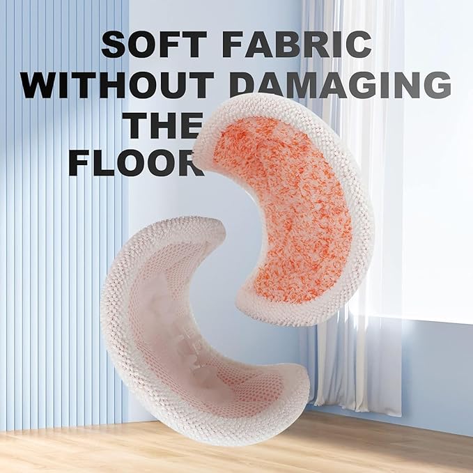 Steam Mop Replacement Pads for Shark S7000 S7000AMZ S7001 S7001TGT S7000 S7201 S7000C Series Steam & Scrub All-in-One Hard Floor Reusable Mop Head Refill - Compare Part Model #: XKITP7000 (12 Pack)