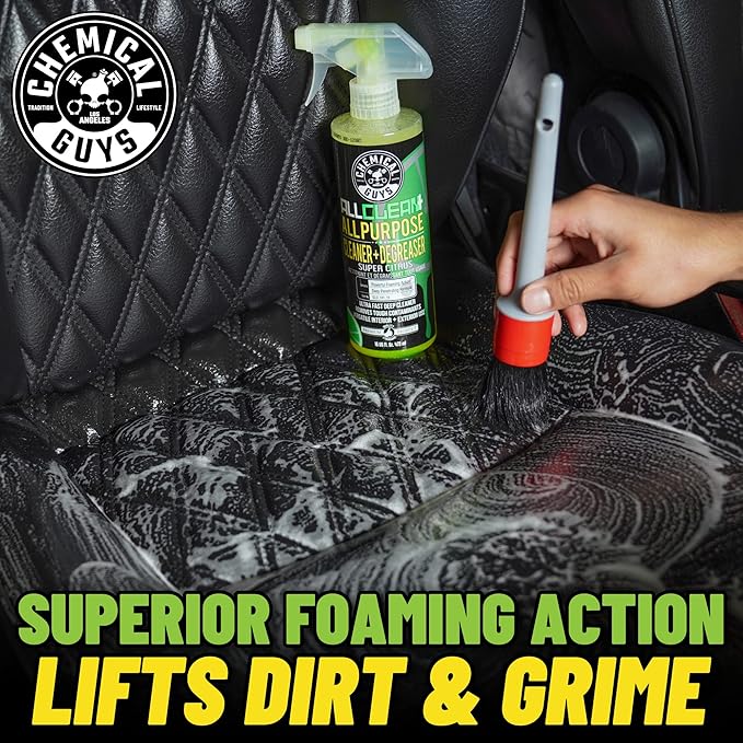 Chemical Guys CLD_101 All Clean+ Citrus-Based All Purpose Super Cleaner, Safe for Cars, Trucks, SUVs, Motorcycles, RVs & More, 128 fl oz (1 Gallon), Citrus Scent