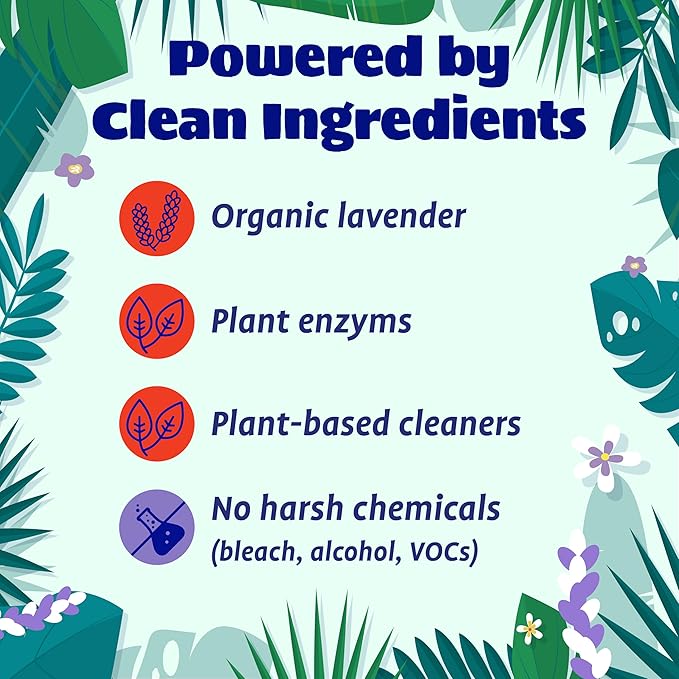 Originally Yellow Plant Based Fabric Softener | Ultra-Concentrated Laundry Softener Infused with Organic Lavender | High-Efficiency Liquid Fabric Softener Helps Remove Static & Wrinkles | 34 Oz