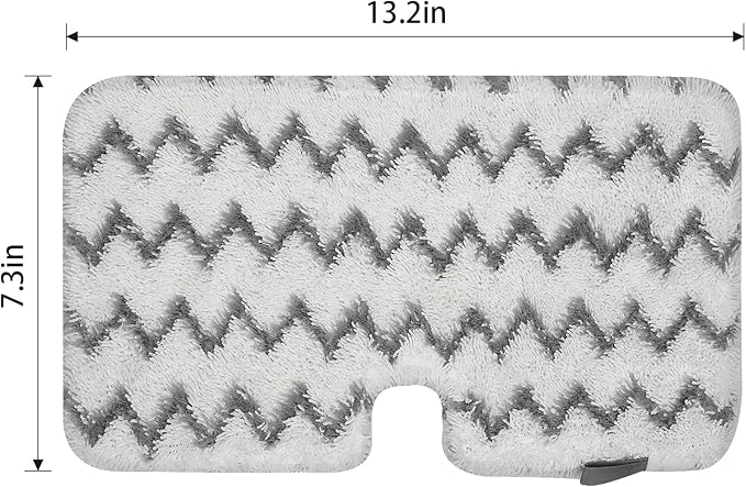 6 Pack S3501 Steam Pocket Mop Replacement Pads Refills for Shark S3501 S3550 S3601 S3801CO S3901 SE450 S3601D S3901D S2901 S2902 Steam Pocket Mop, Microfiber Reusable