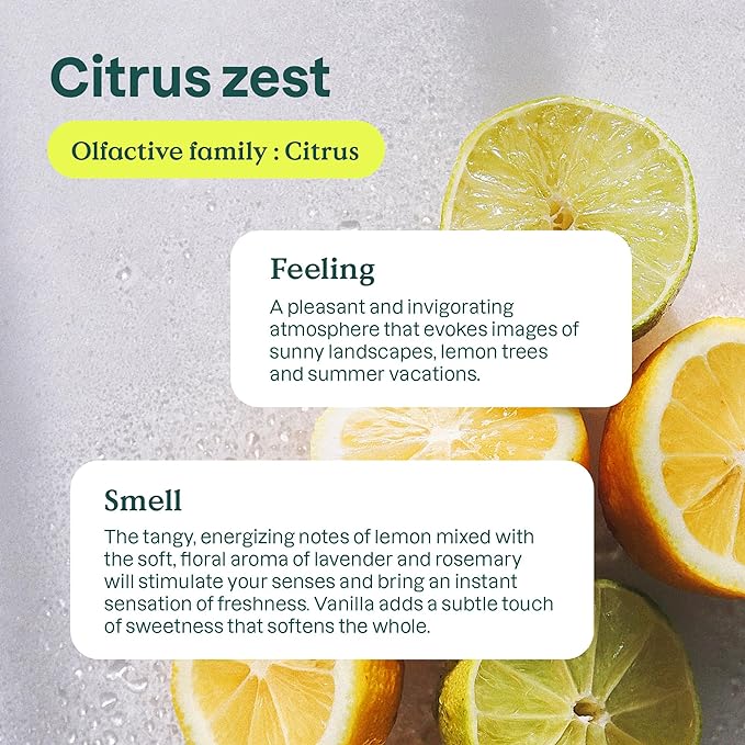 Bundle of ATTITUDE Kitchen All Purpose Cleaner, Multi-Surface Cleaner, Plant & Mineral-based Formula, Citrus Zest, 27.1 fl oz + Bulk Refill, 67.7 Fl Oz