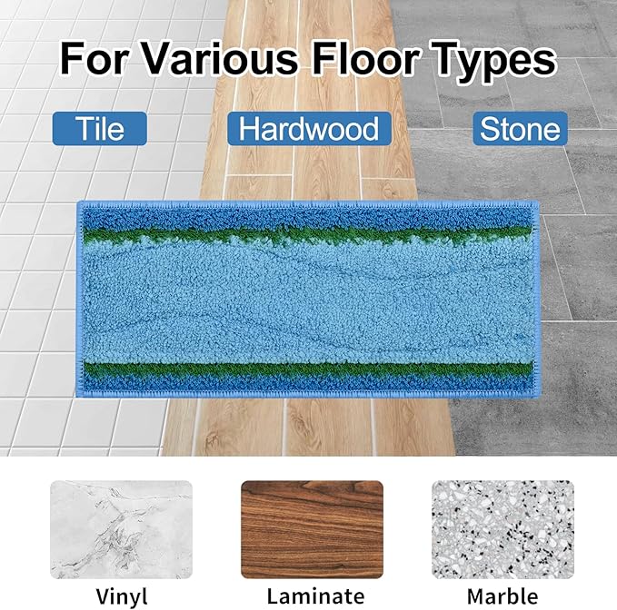 8 Pack Mop Pads for iRobot Braava Jet M6 (6110) (6012) (6112) (6113) Ultimate Robot Mop, Upgraded M6 Wet Mopping Pads, Washable Reusable Microfiber Deep Clean Mop Pads