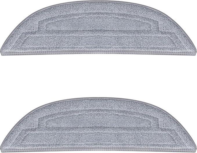 roborock 2 Pack Microfiber Mop Cloths for S8 MaxV Ultra, S8 Max Ultra Series Robot Vacuum Cleaner, with Dual Sonic Vibrations Modules, Mop Pad Replacement Accessories