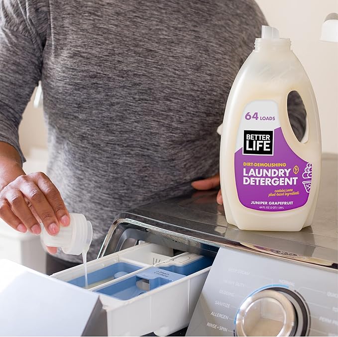 Better Life Natural Concentrated Laundry Detergent, Lavender Grapefruit, 64 loads
