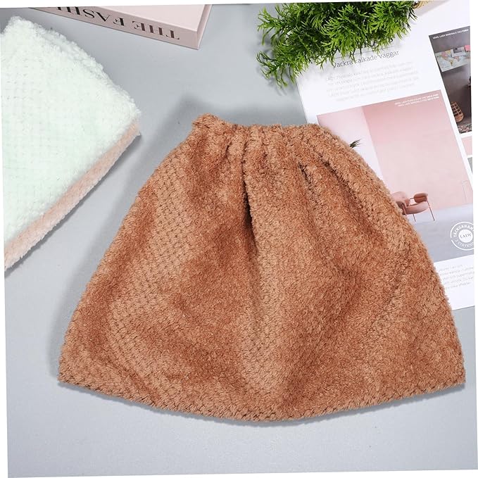 3pcs Multifunctional Lazy Broom Cloth Cover Broom Covers Broom Replacement Cloth Water Absorption Broom Cover Foot Shoes Mop Pads Broomstick Mop Cover One Body Coral Fleece