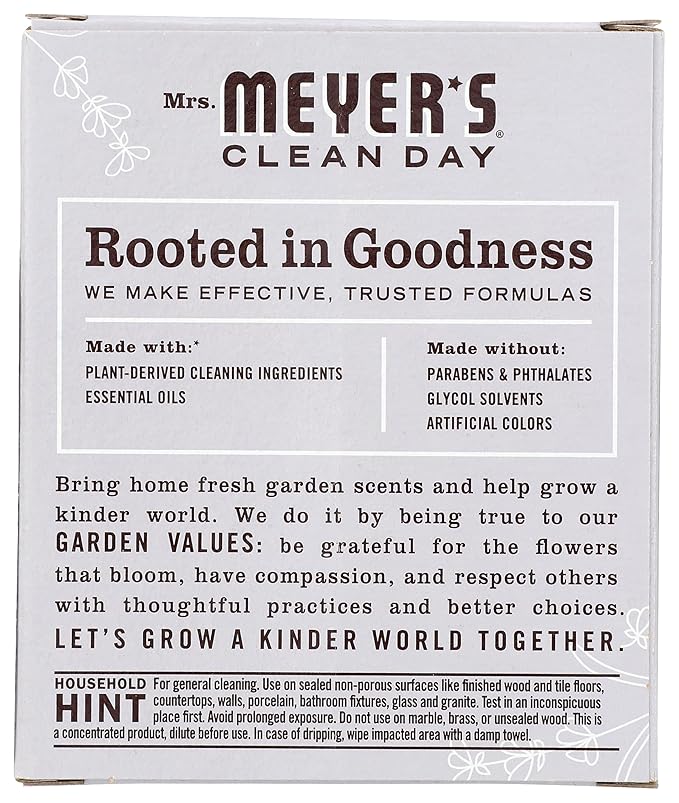 MRS MEYER'S Lavender Multi Surface Cleaner Refill, 4 FZ
