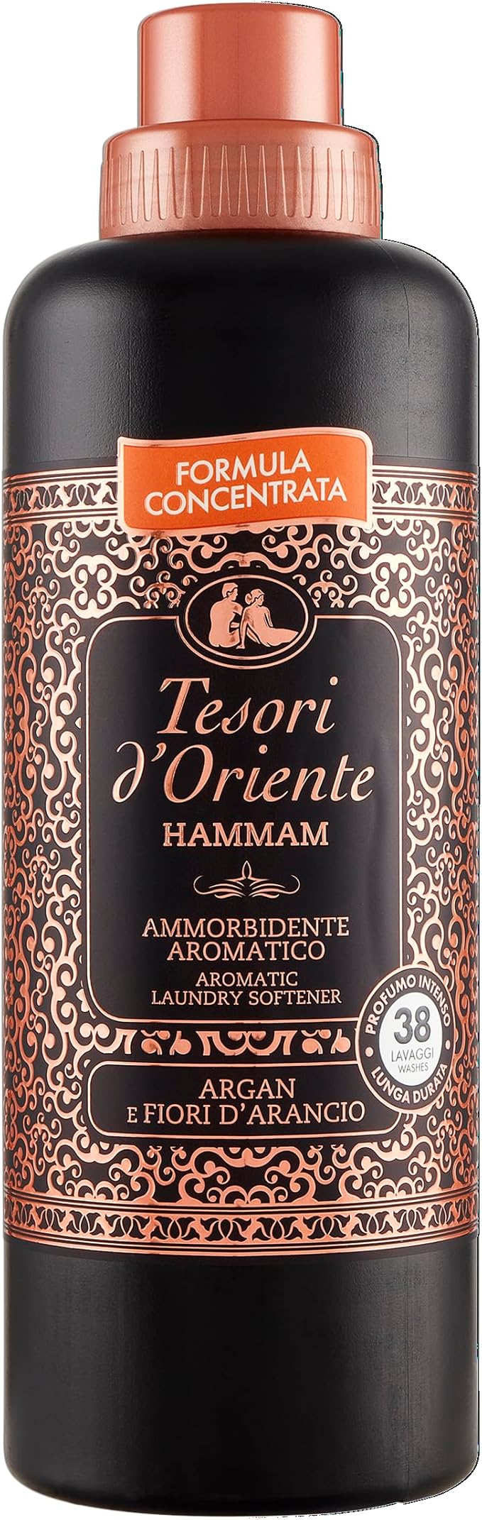 Tesori d'Oriente Hammam - Argan and Orange Blossoms Laundry Softener, 760 ml (25.7 fl oz), 38 Washes