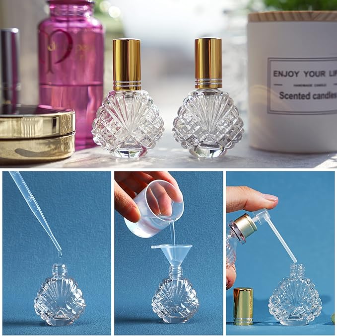 YU FENG Refillable Empty Perfume Spray Bottle Bundle