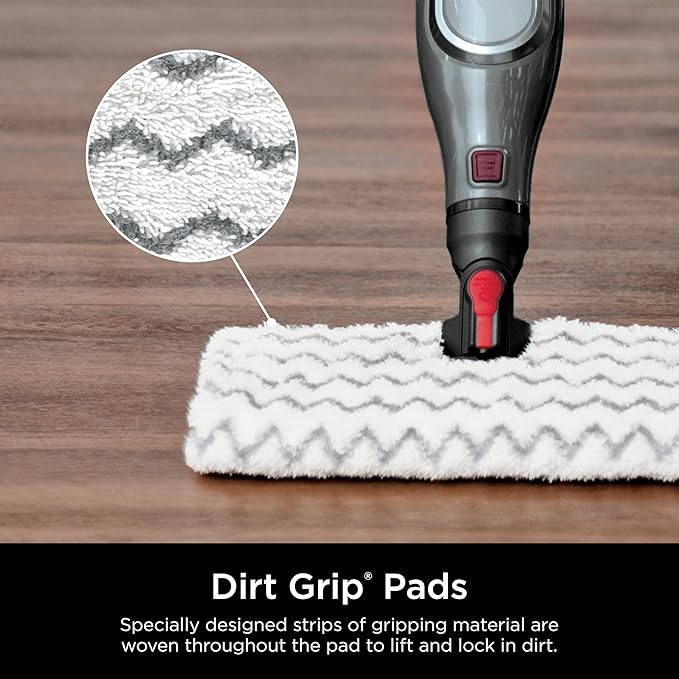 Shark | Steam Mop for Home | Lightweight | Powerful Steam Cleaning with Steam Blaster Technology | Includes 2 Mop Pads | Ideal for Hardwood Floors, Tile, Laminate | Burgundy/Gray | S5003D