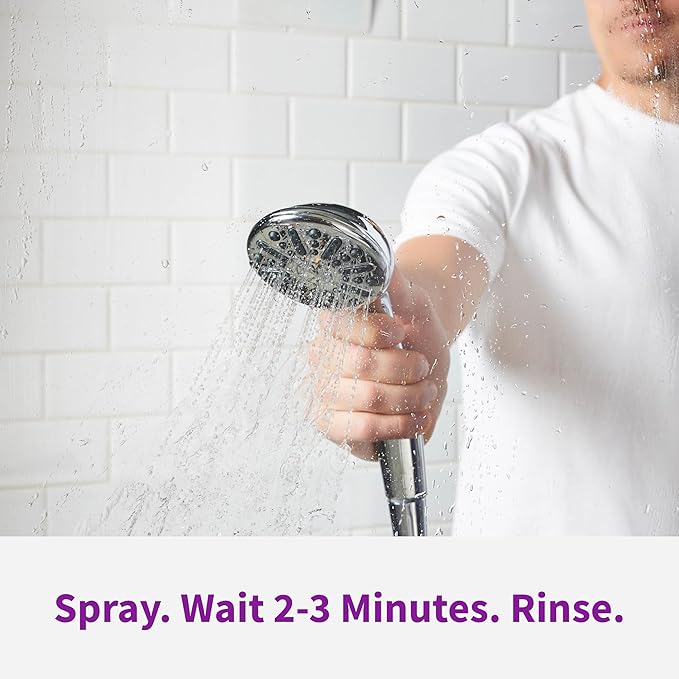 Rejuvenate Scrub Free Soap Scum Remover Cleaning Formula - Spray and Rinse for Streak Free Finish on Glass, Ceramic Tile, Chrome, Plastic and More