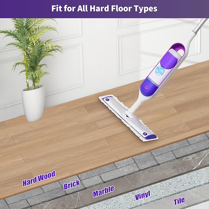 18 Pack Disposable Mopping Pads Refills for Swiffer PowerMop, Replacement with Power Mop Refills Power Mop Pads, Spray PowerMop Mopping Pad Refills for Floor Cleaning