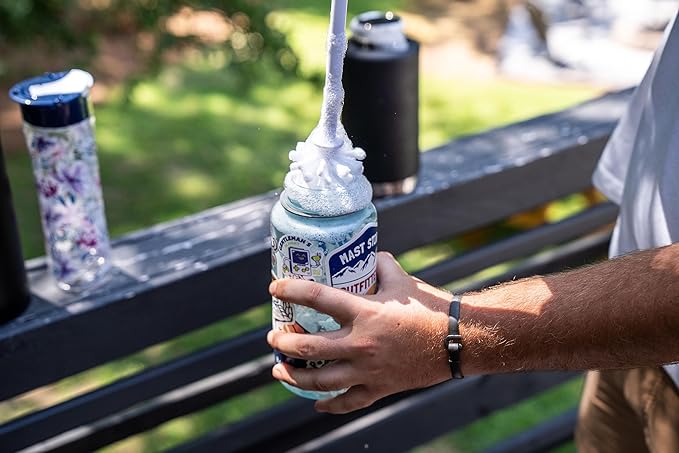 Bottle Brush - Drill Accessory - Clean Water Bottles, Coffee Mugs, Cups, Pots, Glasses, Jars, Blenders & Pitchers