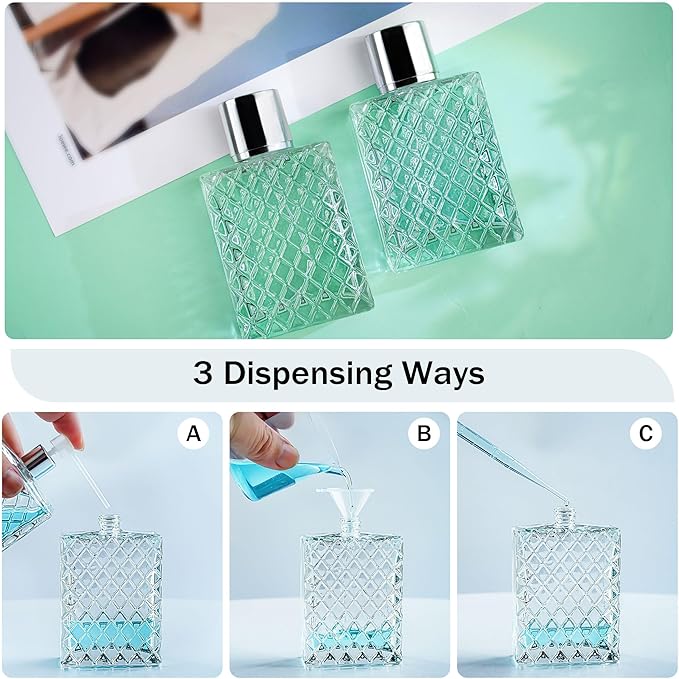 YU FENG Refillable Empty Perfume Spray Bottle Bundle