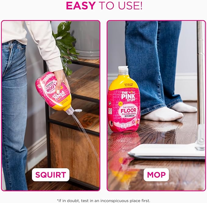 Stardrops - The Pink Stuff - The Miracle Floor Cleaner Spray - Squirt and Mop Multi Pack