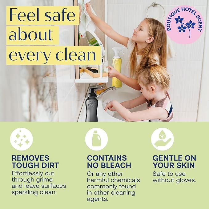Fabtab Sustainable Multi-surface Cleaner Refill Cleaning Tablets For All Surfaces, Plant-based, No Harsh Chemicals, Citrus Scent (bottle Not Included)