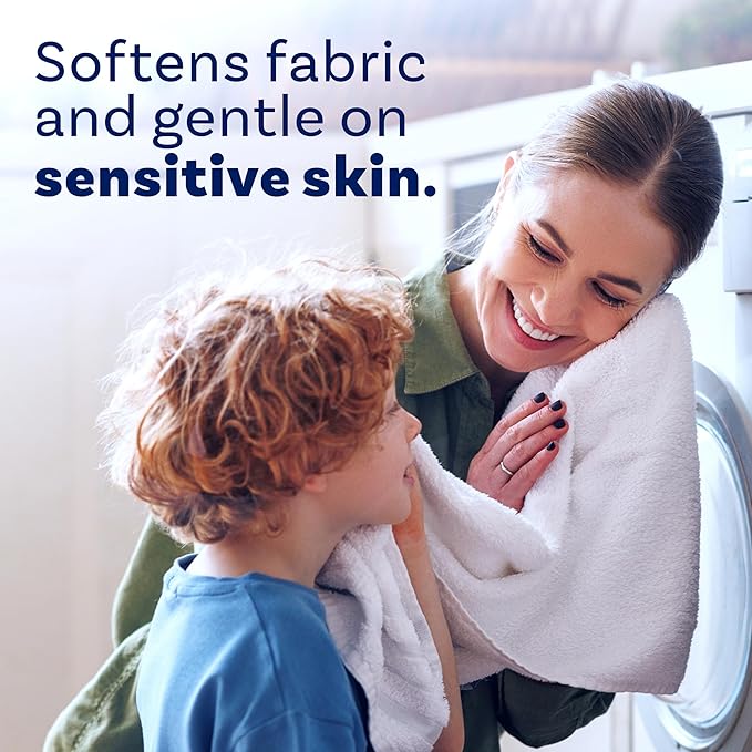 Downy Free & Gentle Fabric Softener (Fabric Conditioner), 44 fl oz, 60 Loads, Hypoallergenic