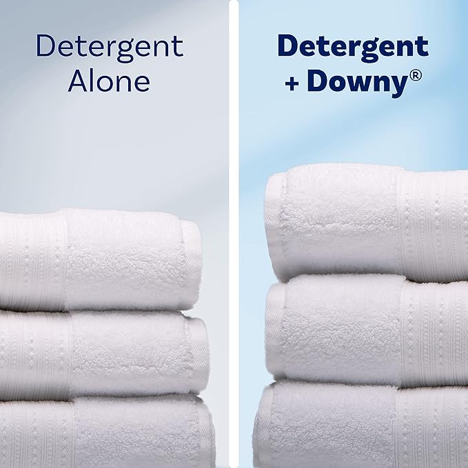 Downy Ultra Free & Gentle Laundry Liquid Fabric Softener (Fabric Conditioner), 44 oz, 60 Loads, Hypoallergenic (Pack of 2)