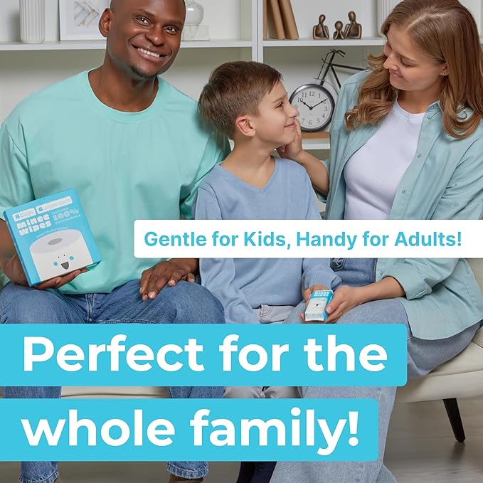 Impossibly Compact Travel Flushable Wipes with Natural Extracts - Skin-Friendly Wet Wipes, Hypoallergenic & Unscented Travel Size Butt Wipes for Adults, Kids & Baby Care - 48 Pack Total 288 Wipes
