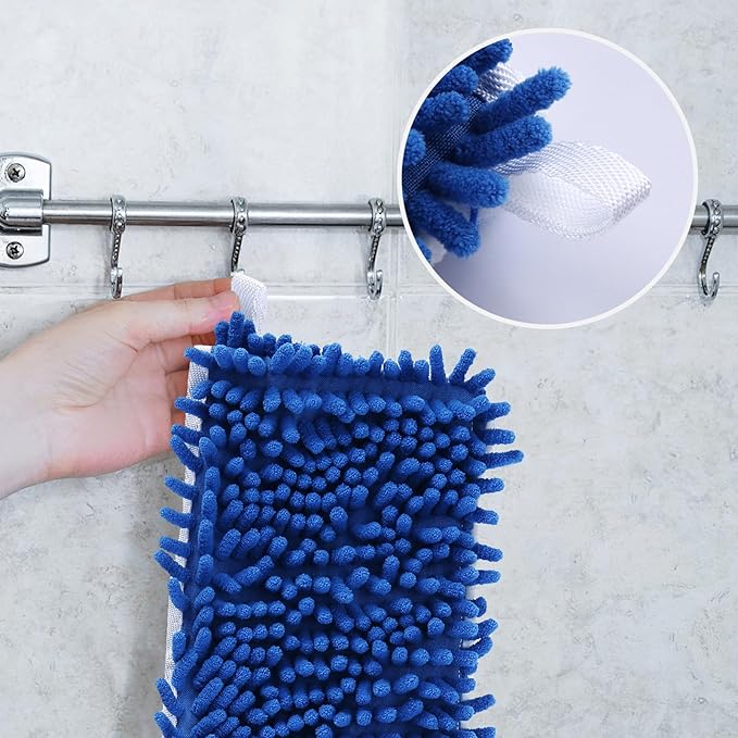 Microfiber Mop Refills, Compatible with O-Cedar Dual-Action Flip Mop, Replacement Mop Heads for Dry/Wet Use, Washable& Reusable for All Floor Cleaning(Pack of 6)