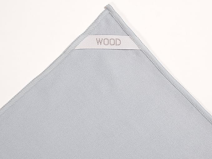 KAF Home Pantry Multipurpose Microfiber Textured Cleaning Cloth 4-Pack, 15 x 18-Inch, (1 Utility Cloth, 1 Stainless Steel Cloth, 1 Glass Cloth, 1 Wood Cloth)