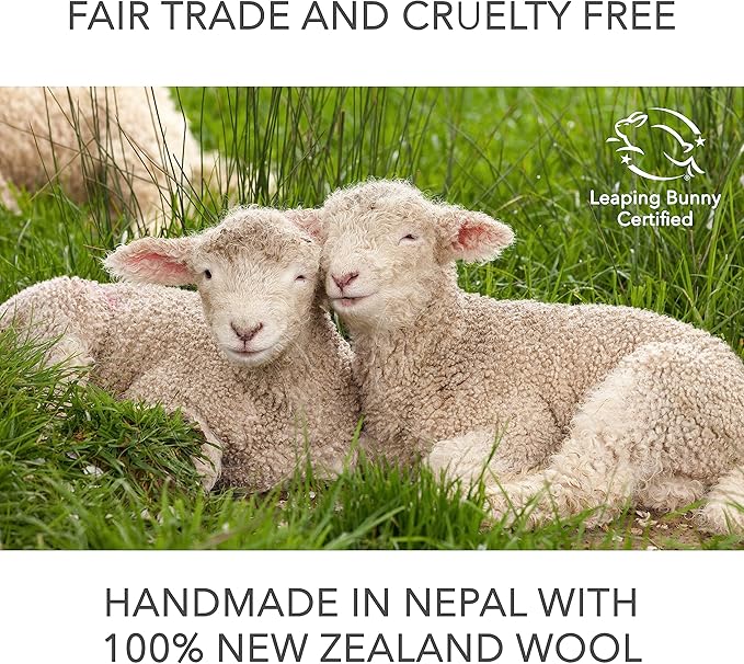 Wool Dryer Balls by Friendsheep 3 Pack XL Organic Premium Reusable Cruelty Free Handmade Fair Trade No Lint Fabric Softener Penguin Trio