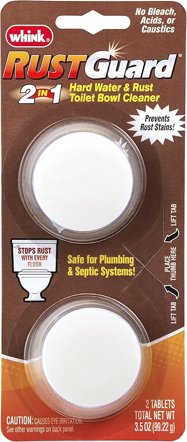 Whink 20223 RUSTGuard Time Released Bowl Cleaner, 4 oz
