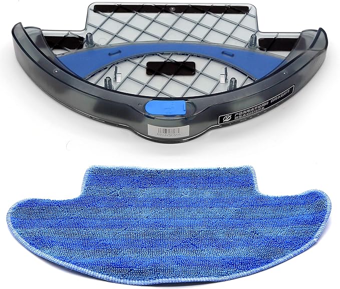 PRTPUCRC8505 Robot Vacuum Cleaner Replacement Parts - Large Capacity 180mL Water Tank and Microfiber Mop Pad for PUCRC850 Smart Robot Vacuum Cleaner