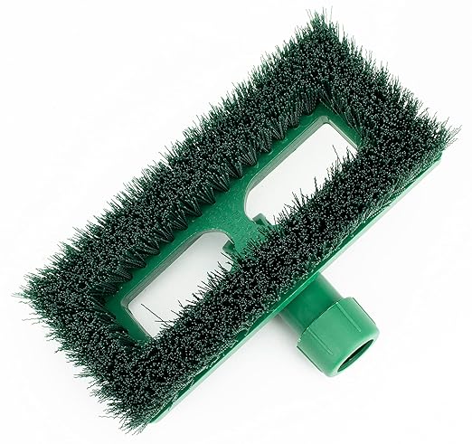SPARTA 3638831EC09 Polyester Rectangle Scrub Brush, Floor Brush, Cleaning Brush With Swivel Head For Cleaning, 8 Inches, Green