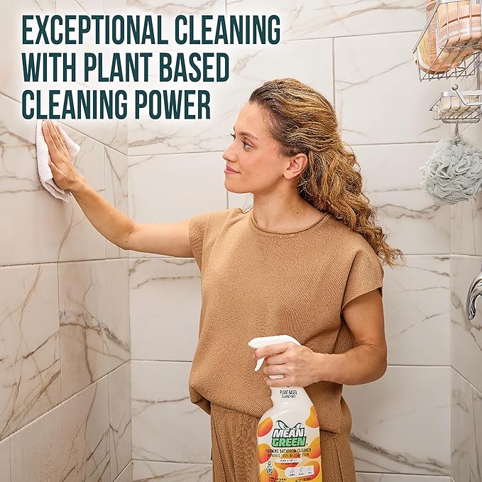 Mean Green Non-Concentrated Ready-to-Use Bathroom Cleaner, Tropical Breeze, 32 Ounce