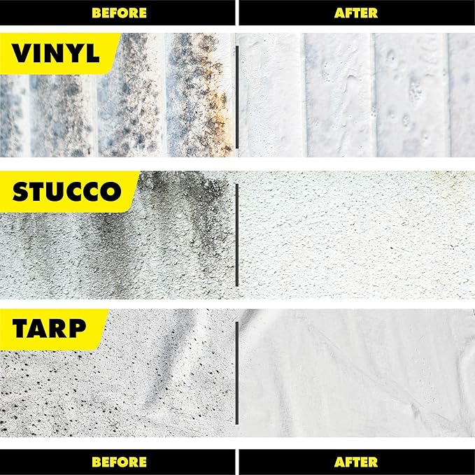 STAR BRITE Mold & Mildew Stain Remover + Cleaner – Removes Stains on Contact - 32 OZ (085632)