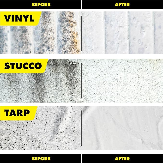 STAR BRITE Mold & Mildew Stain Remover + Cleaner – Removes Stains on Contact - 32 OZ (085632)