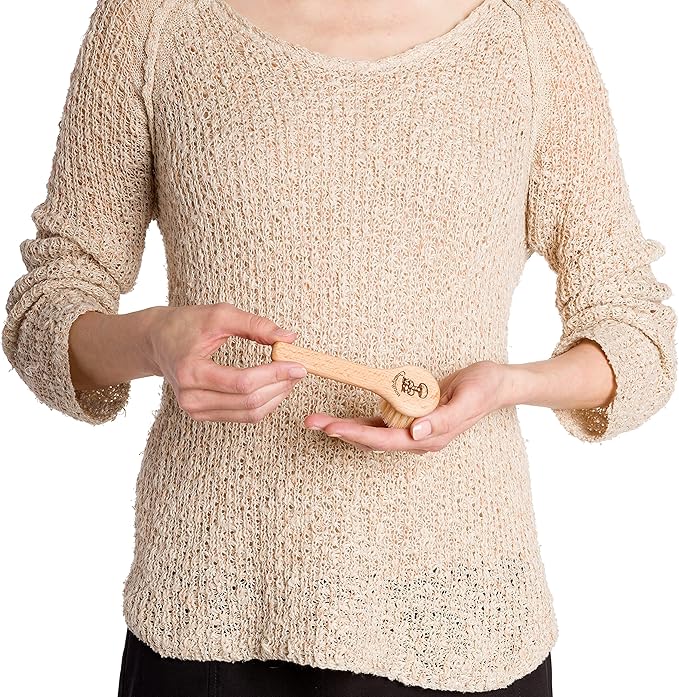 Redecker Mushroom Brush Set, Oiled Beechwood Handles, Natural Pig and Horsehair Bristles, Gently and Thoroughly Clean Mushrooms Without Water, Made in Germany